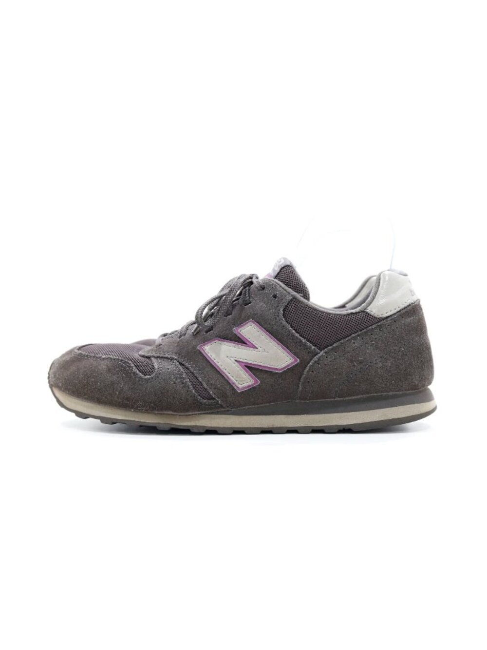 New Balance 373 Gray Suede & Mesh Retro Low Top Sneakers - Women's 10